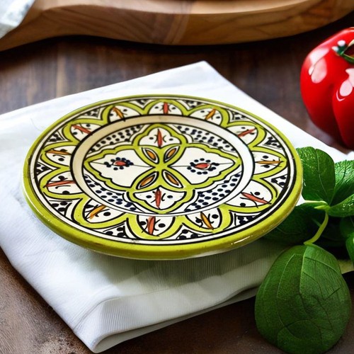 Colorata piatto ceramica - piatto,