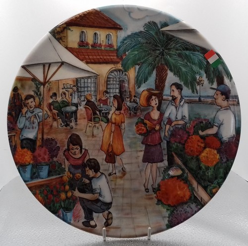 Pottery plate charger - plate/charger, market