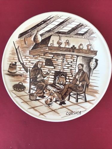 Piatto collezione corsica - di,
