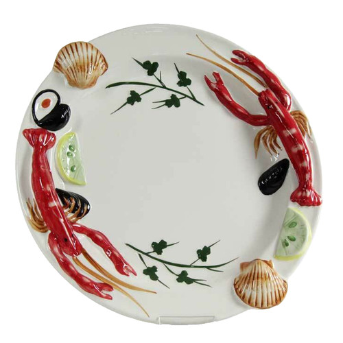 Piatto vassoio tondo decoro - piatto,