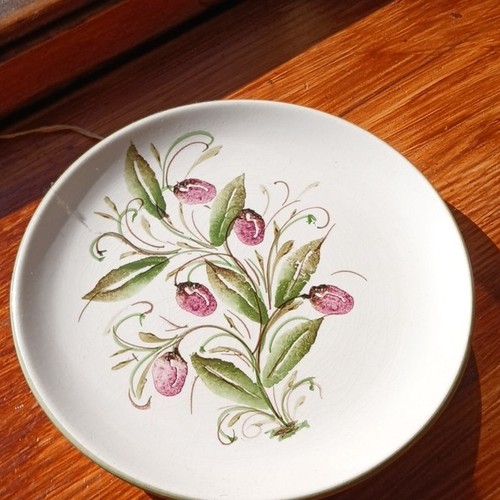 Piatto ceramica dipinto - ceramica, a