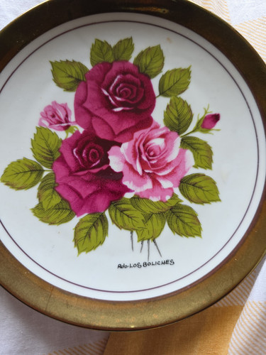 Piatto decorativo ceramica