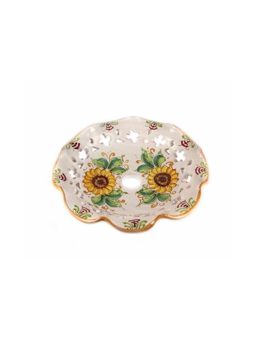 Piatto lampadario ceramica - lampadario,